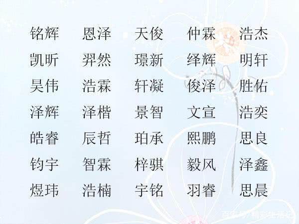 女孩名字大全